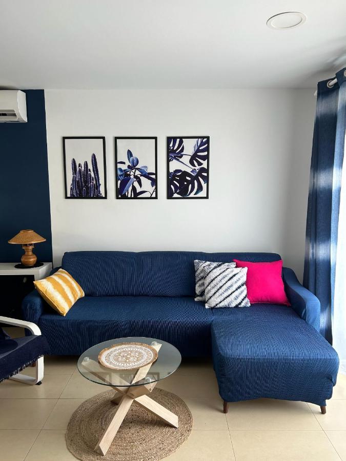 Casa Bleu 2 Floors ,2 Bedrooms ,Equipped Kitchen ,Balcony ,Terrace And Grill 푸에르토카레로 외부 사진